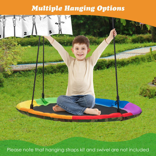 2-Pack Swing Set Swing Seat Replacement and Saucer Tree Swing (Without Stand) LuxuryLifeWay Online Store
