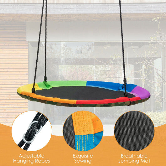 2-Pack Swing Set Swing Seat Replacement and Saucer Tree Swing (Without Stand) LuxuryLifeWay Online Store