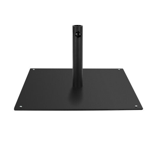 20 Inches Patio Umbrella Base with 4 Adjustable Footpads - Color: Black LuxuryLifeWay Online Store