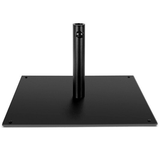 42 LBS Weighted 25 Inch Square Patio Umbrella Base - Color: Black LuxuryLifeWay Online Store