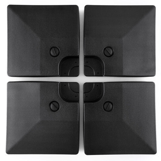 4-Piece 20L Cantilever Offset Patio Umbrella Base LuxuryLifeWay Online Store