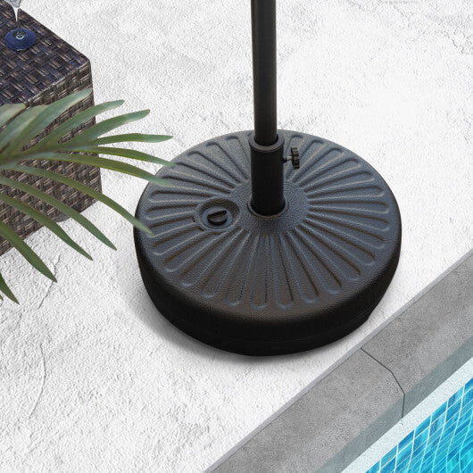 20 Inch Fillable Heavy-Duty Round Umbrella Base Stand LuxuryLifeWay Online Store