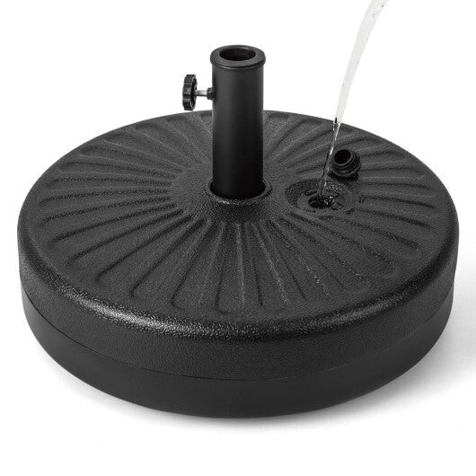 20 Inch Fillable Heavy-Duty Round Umbrella Base Stand LuxuryLifeWay Online Store
