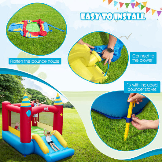 Kids Inflatable Bounce Castle Excluded Blower LuxuryLifeWay Online Store