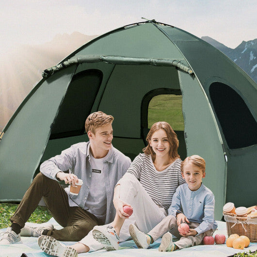 5-in-1 2-Person Foldable Outdoor Camping Tent Cot with Air Mattress and Sleeping Bag LuxuryLifeWay Online Store