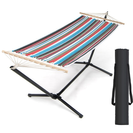 Hammock with Stand and Carrying Case-Multicolor LuxuryLifeWay Online Store