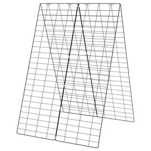 A-Frame Garden Trellis for Climbing Plant with Ground Stake and Cable Tie-Green LuxuryLifeWay Online Store