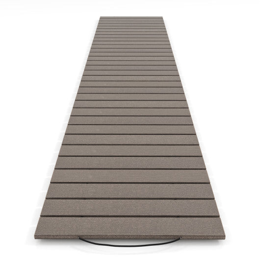 8 Ft Outdoor Garden Pathway Patio Roll Out Straight Walkways with Metal Wire Connection-S LuxuryLifeWay Online Store