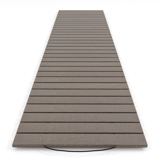 8 Ft Outdoor Garden Pathway Patio Roll Out Straight Walkways with Metal Wire Connection-S LuxuryLifeWay Online Store