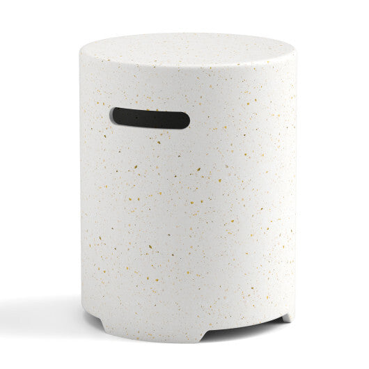 Propane Tank Cover Table with Side Handles and Protective Cover LuxuryLifeWay Online Store