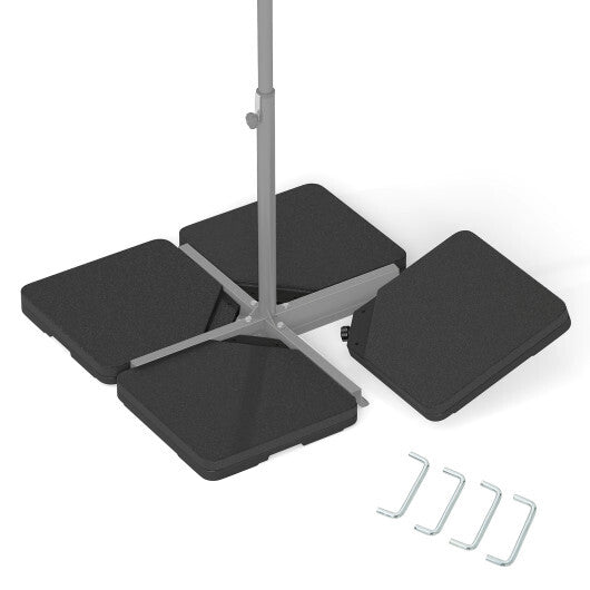 Patio Offset Umbrella Base with Easy-Fill Spouts LuxuryLifeWay Online Store