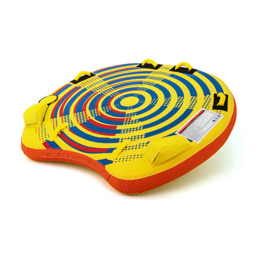 1 or 2 Person Inflatable Towable Tube for Boating with Quick Connector LuxuryLifeWay Online Store