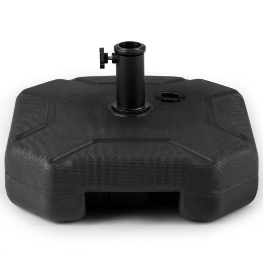 17 Inch 88 LBS Heavy-Duty Fillable Umbrella Base with Handle LuxuryLifeWay Online Store