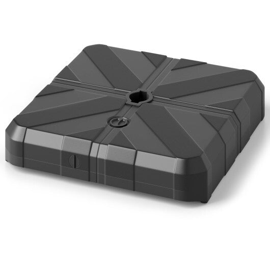Weighted Offset Umbrella Base with Cross Bracket and Cut-out Handles LuxuryLifeWay Online Store