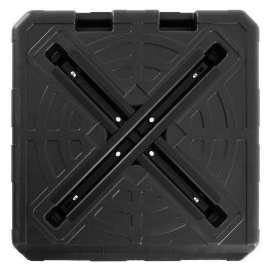 Weighted Offset Umbrella Base with Cross Bracket and Cut-out Handles LuxuryLifeWay Online Store