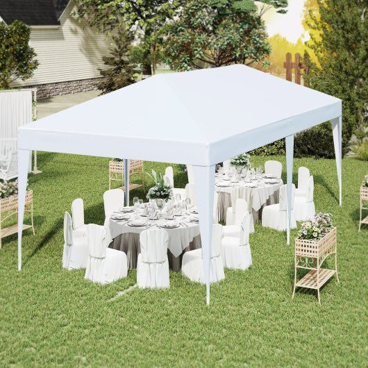 10 x 20 FT Pop up Canopy Tent with Carry Bag for Party BBQ-White LuxuryLifeWay Online Store