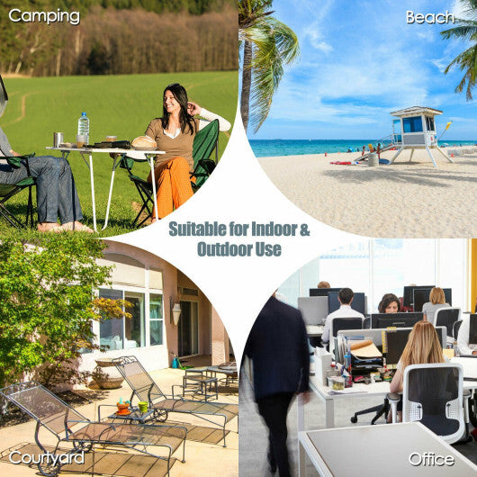 Outdoor Folding Camping Bed for Sleeping Hiking Travel-Gray - Color: Gray LuxuryLifeWay Online Store