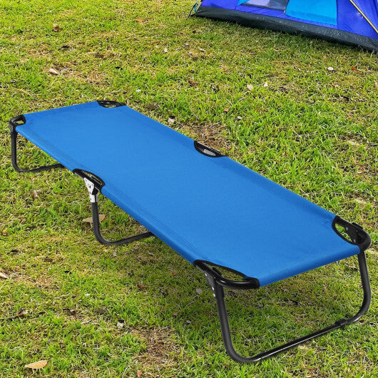 Folding Camping Bed Outdoor Portable Military Cot Sleeping Hiking LuxuryLifeWay Online Store