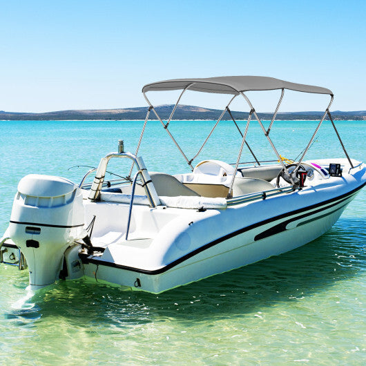 3-Bow/4-Bow Boat Bimini Top Sun Shade Boat Canopy with Storage Boot-4-Bow LuxuryLifeWay Online Store