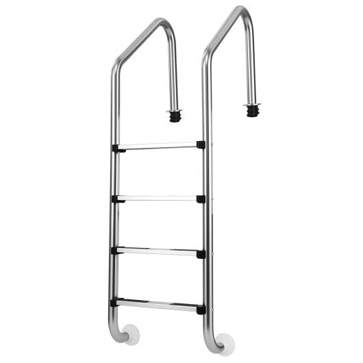 4-Step Inground Pool Ladder Stainless Steel Swimming Pool Ladder LuxuryLifeWay Online Store