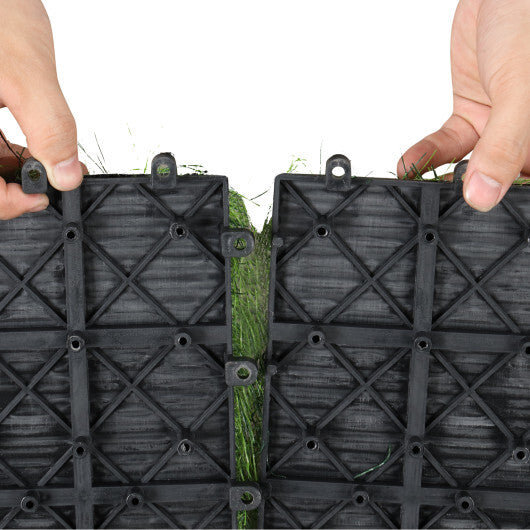 30 PCS Interlocking Artificial Grass Tiles LuxuryLifeWay Online Store