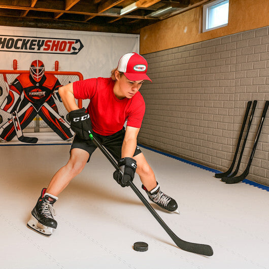 Hockey Flooring Tiles for Training Dryland Synthetic Ice Tiles Hockey Shooting Equipment LuxuryLifeWay Online Store