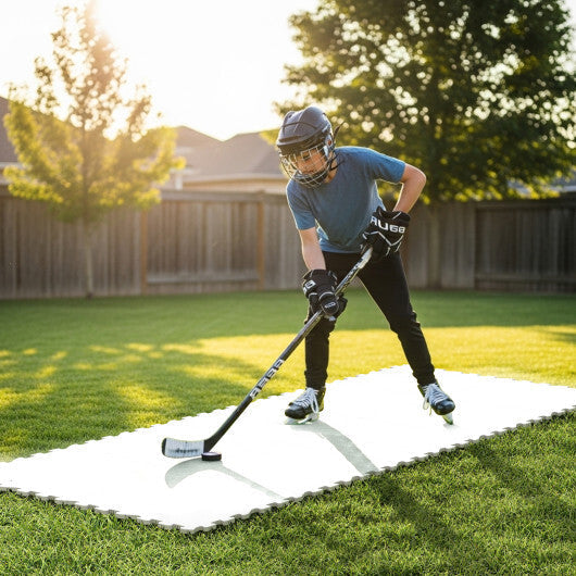 Hockey Flooring Tiles for Training Dryland Synthetic Ice Tiles Hockey Shooting Equipment LuxuryLifeWay Online Store