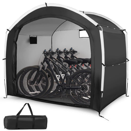Bike Storage Shed Tent with PU4000MM Waterproof 210D Oxford Fabric for 5 Bikes LuxuryLifeWay Online Store