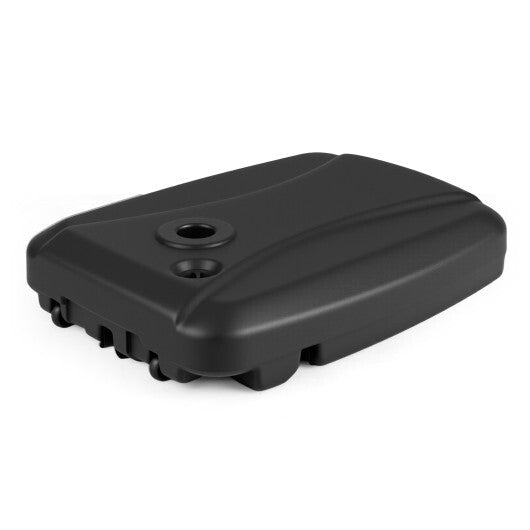 225 LBS Cantilever Patio Umbrella Base with Wheels and Crossed Base LuxuryLifeWay Online Store