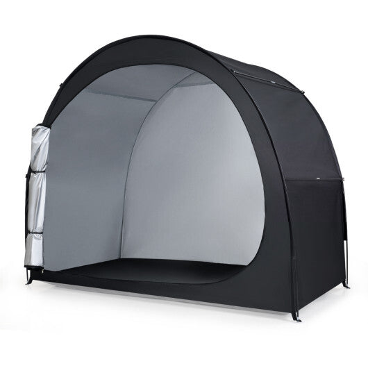 Bike Storage Tent Portable Bicycle Shed with Waterproof PU Coated Oxford Fabric-Black LuxuryLifeWay Online Store