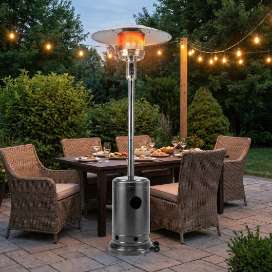 50 000 BTU Patio Propane Gas Heater with Stainless Steel Burner-Bronze LuxuryLifeWay Online Store