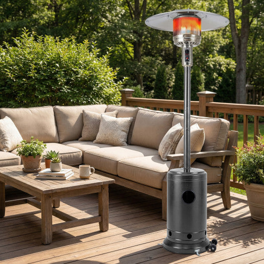 50 000 BTU Patio Propane Gas Heater with Stainless Steel Burner-Bronze LuxuryLifeWay Online Store