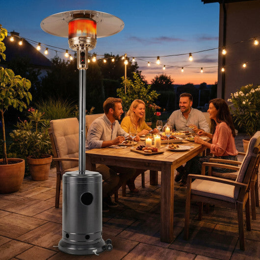 50 000 BTU Patio Propane Gas Heater with Stainless Steel Burner-Bronze LuxuryLifeWay Online Store