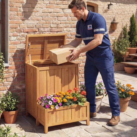 Package Delivery Box with Planter Box for Pool Accessories and Garden Tools LuxuryLifeWay Online Store