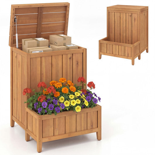 Package Delivery Box with Planter Box for Pool Accessories and Garden Tools LuxuryLifeWay Online Store