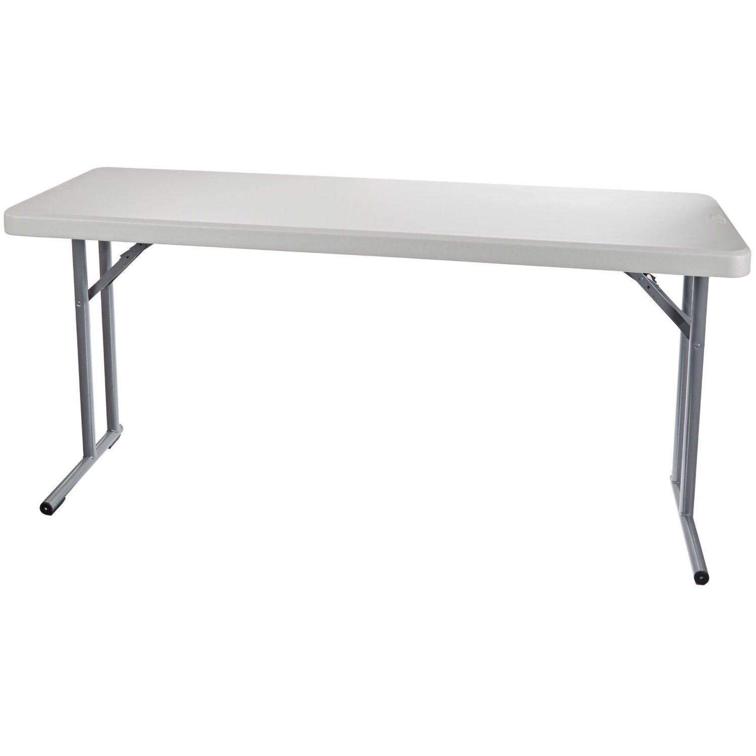 Steel Frame Rectangular Folding Table with Speckled Gray Top LuxuryLifeWay Online Store