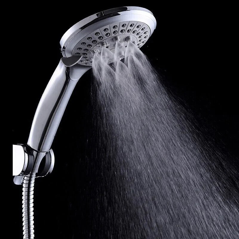 High Pressure Shower Head 5 Settings Handheld Shower Heads Spray With 5 FT Hose