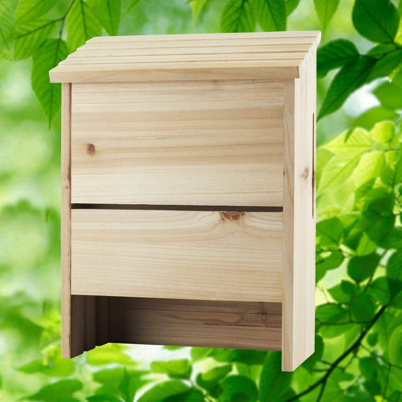 Outdoor Solid Cedar Wood Bat House - Holds up to 75 Bats LuxuryLifeWay Online Store