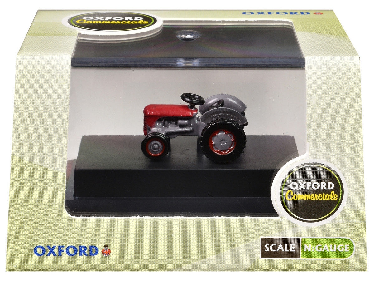 Ferguson Tractor Red and Gray 1/148 (N) Scale Diecast Model Car by Oxford Diecast LuxuryLifeWay Online Store