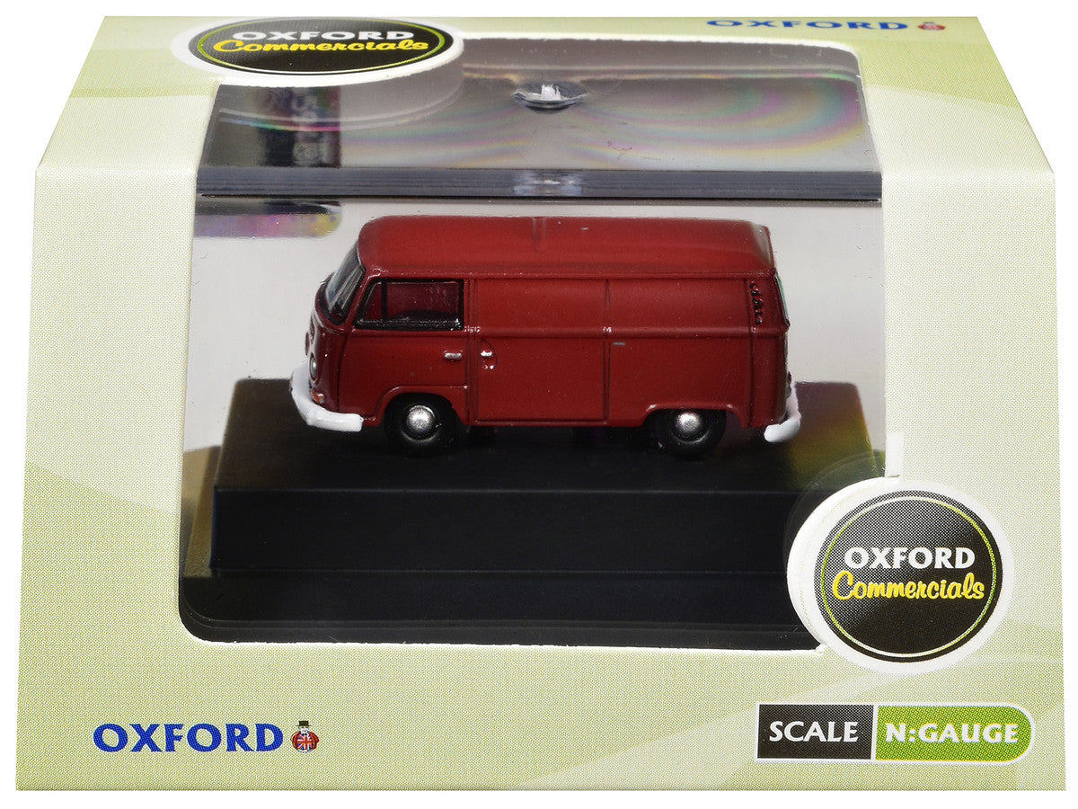 Volkswagen T2 Van Senegal Red 1/148 (N) Scale Diecast Model Car by Oxford Diecast LuxuryLifeWay Online Store