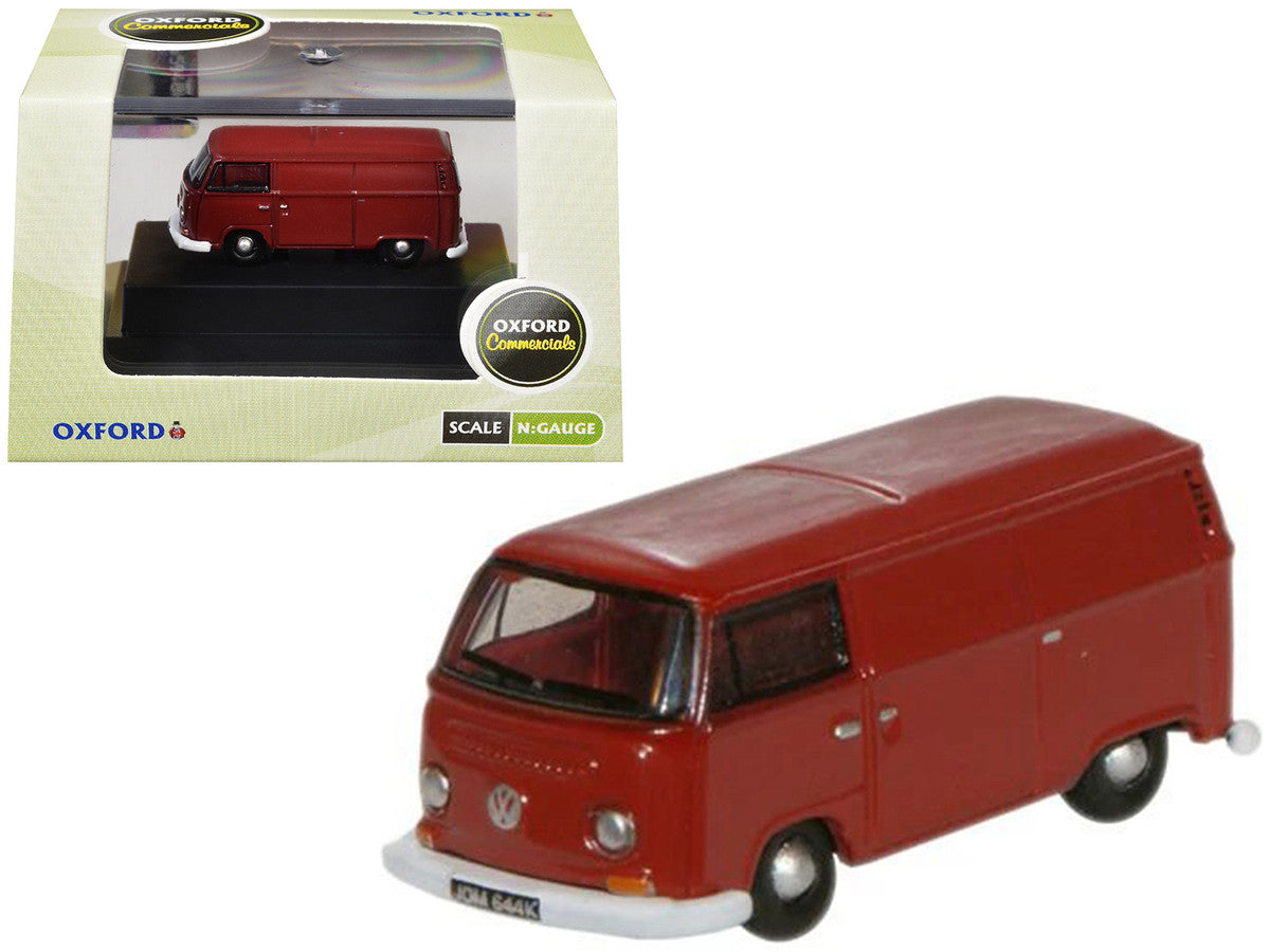 Volkswagen T2 Van Senegal Red 1/148 (N) Scale Diecast Model Car by Oxford Diecast LuxuryLifeWay Online Store