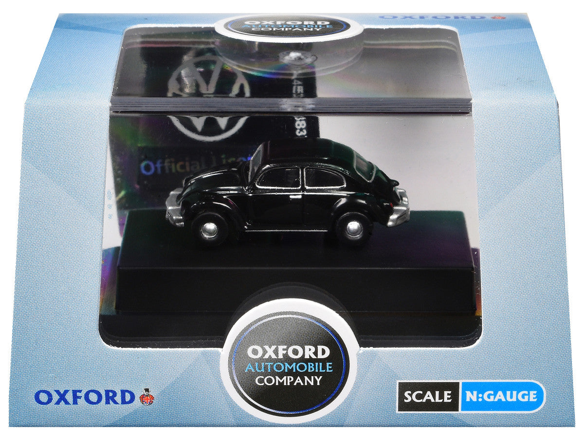 Volkswagen Beetle Black 1/148 (N) Scale Diecast Model Car by Oxford Diecast LuxuryLifeWay Online Store