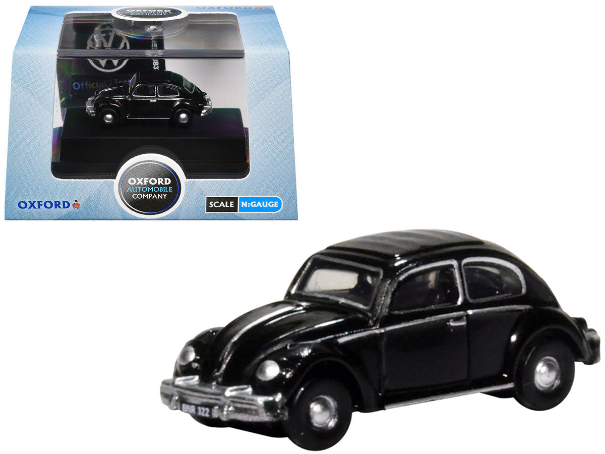 Volkswagen Beetle Black 1/148 (N) Scale Diecast Model Car by Oxford Diecast LuxuryLifeWay Online Store