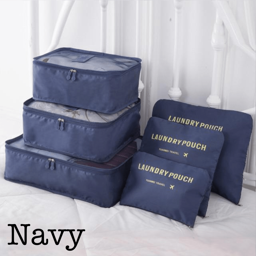 6 Piece Travel Organizer LuxuryLifeWay Online Store