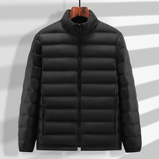 Thickened Stand Collar Goose Down Liner Coat CJD