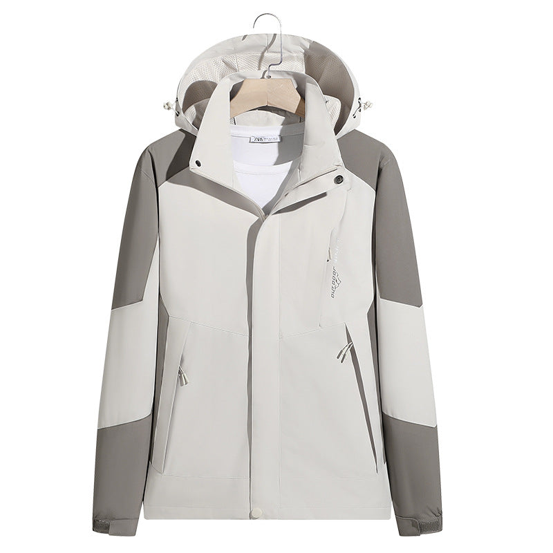 Single Layer Shell Jacket Windproof Waterproof Jacket CJD