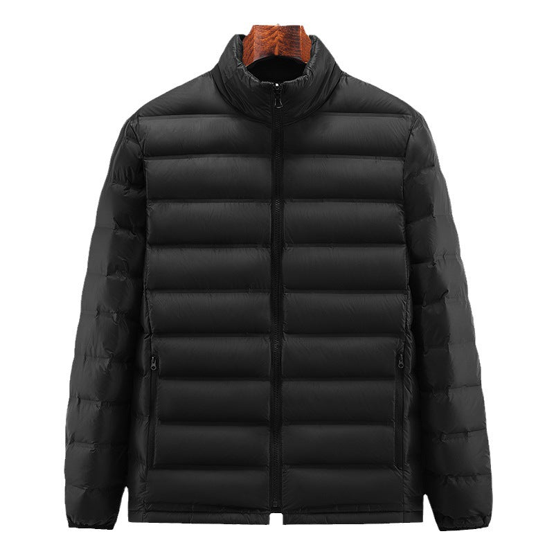 Thickened Stand Collar Goose Down Liner Coat CJD