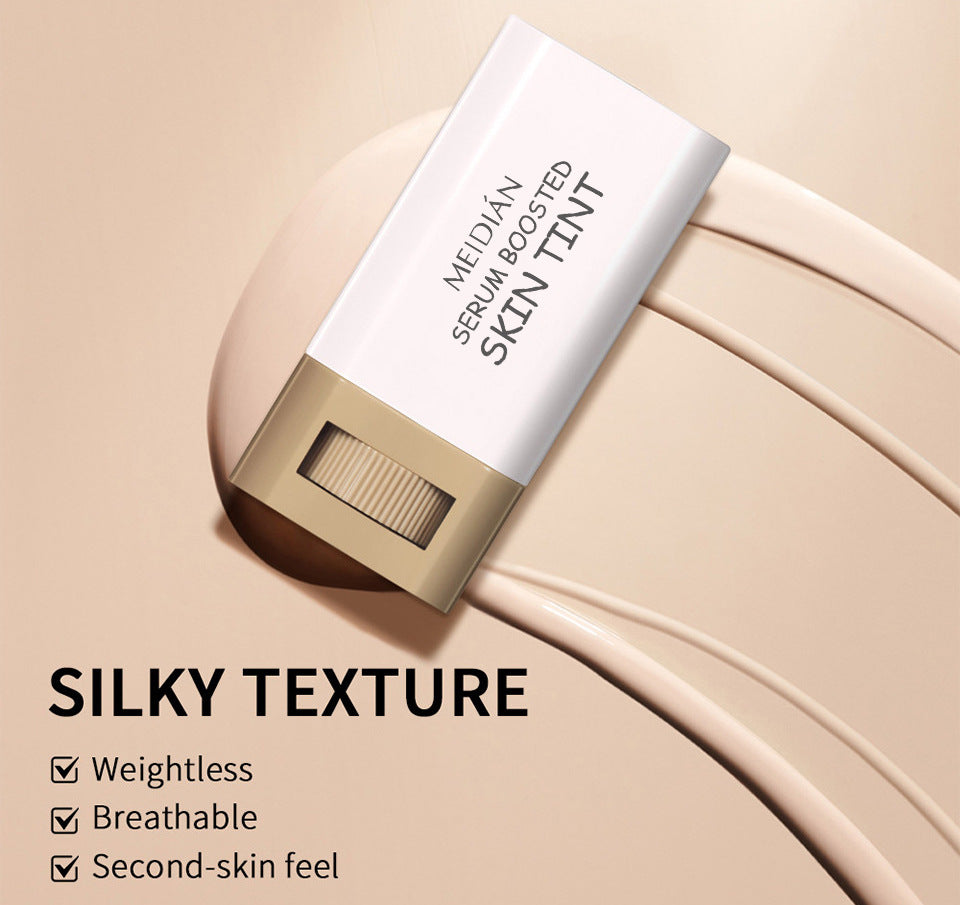 1/2PCS Skin Tint Stick Waterproof Nourishing Solid Tinted Serum Foundation Balm  Face Tinted Face Contour Stick Face Makeup Pi-Mart