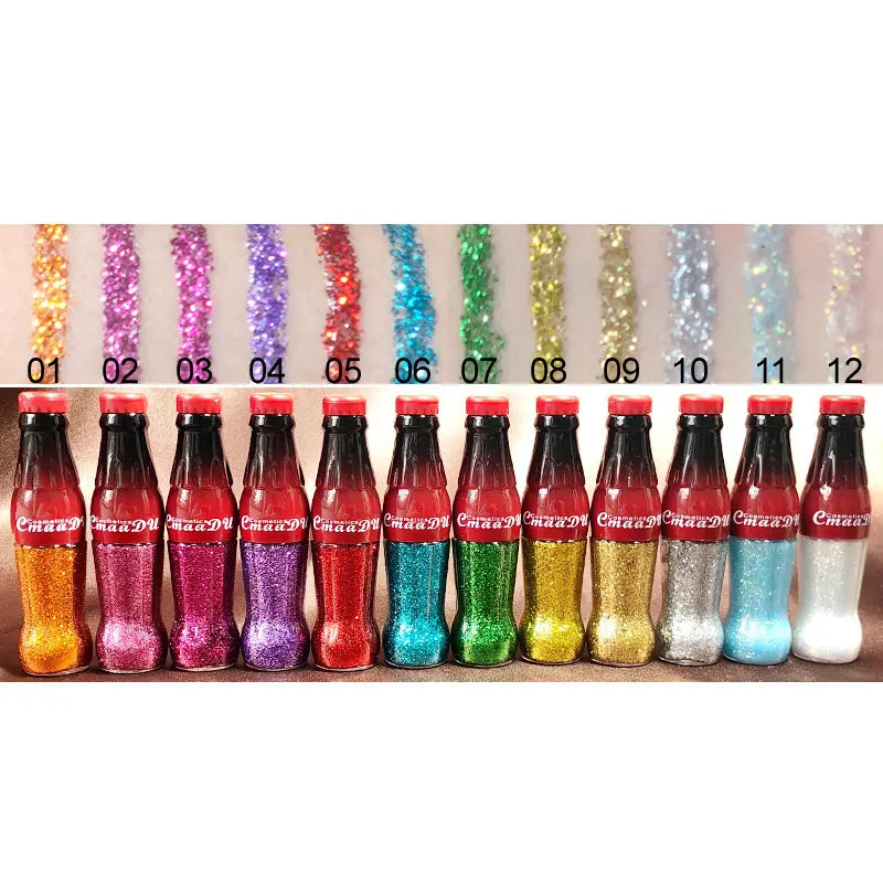 Waterproof Glitter Liquid Eyeshadow Makeup Set