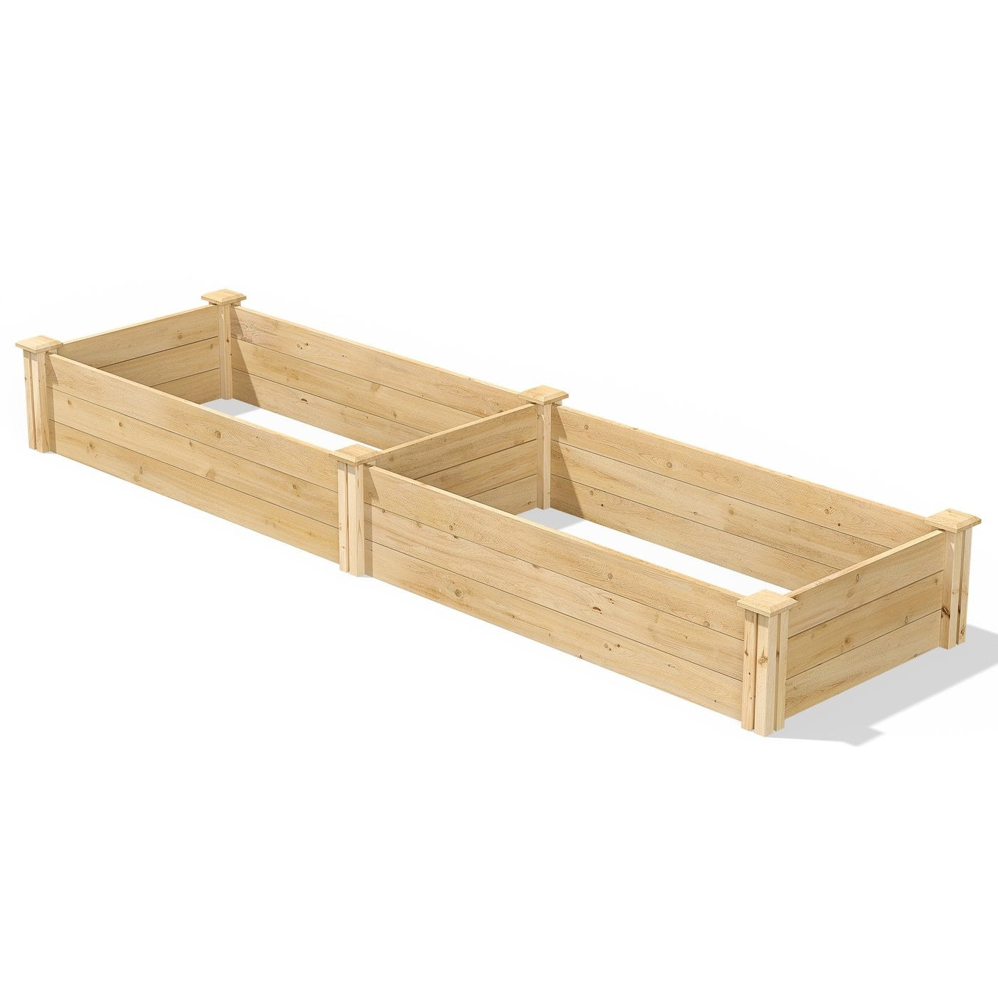 Pine Wood 2-Ft x 8-Ft Outdoor Raised Garden Bed Planter Frame - Made in USA LuxuryLifeWay Online Store